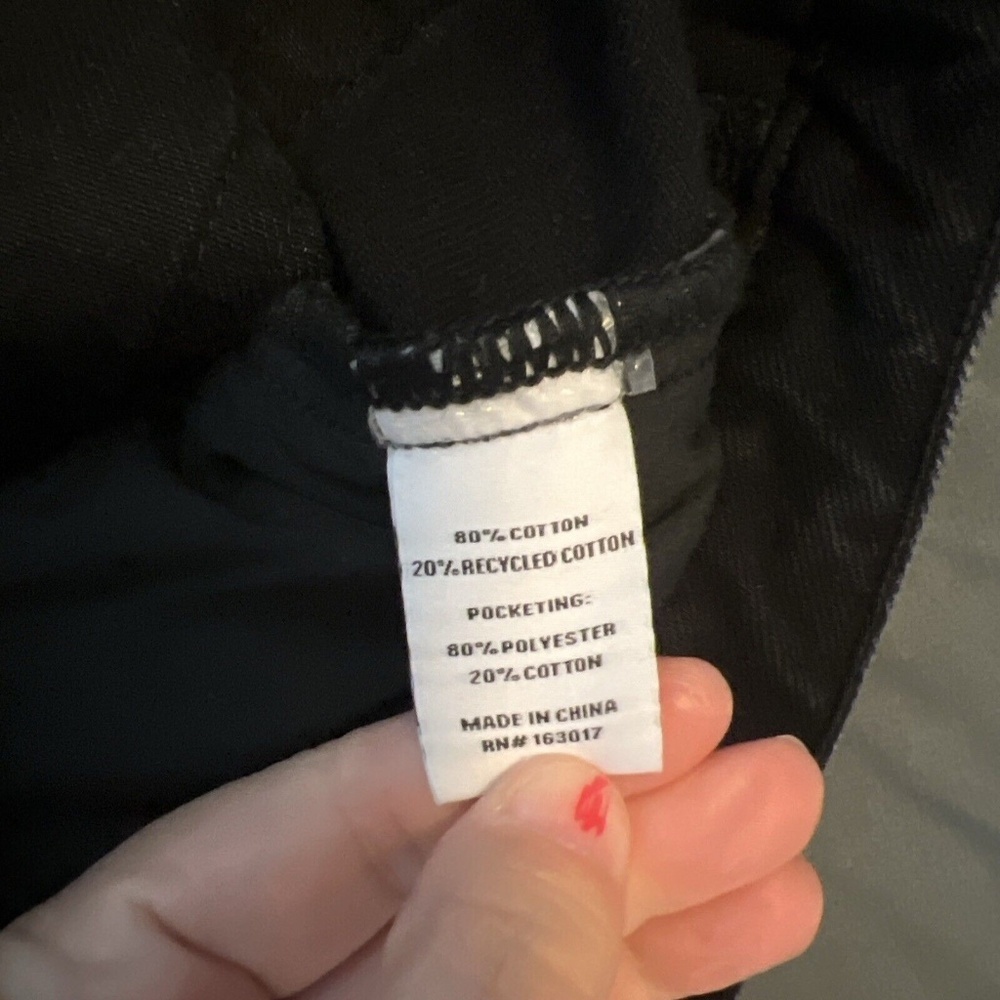 Princess Polly Carey Denim Jeans Black Size 6 NWT - Picture 5 of 9
